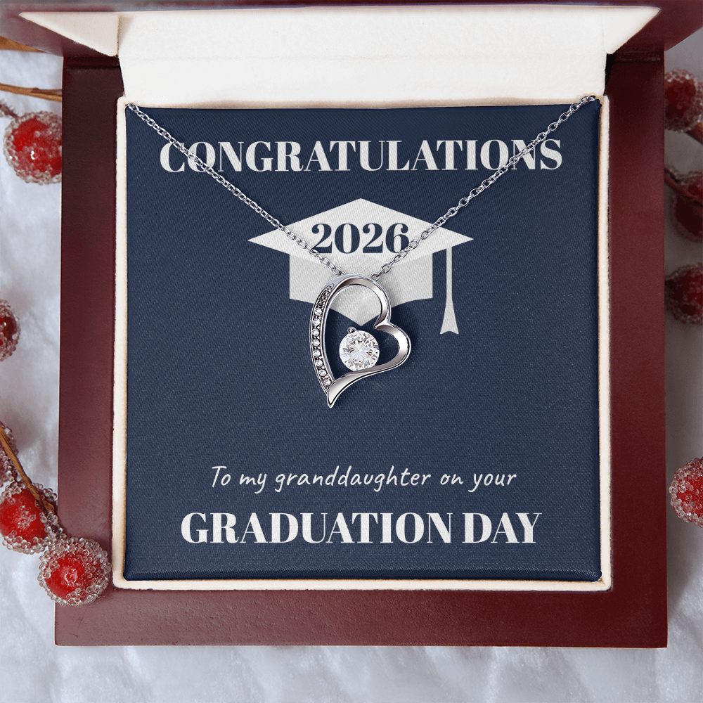 Graduation Day Forever Love Necklace (Granddaughter)