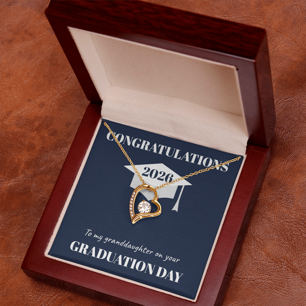 Graduation Day Forever Love Necklace (Granddaughter)