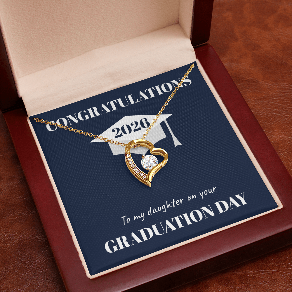 Graduation Day Forever Love Necklace (Daughter)