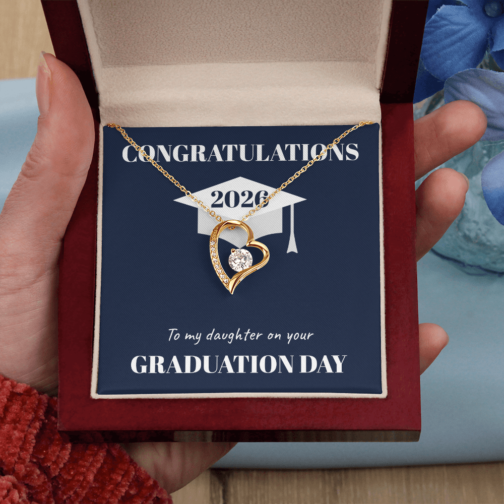 Graduation Day Forever Love Necklace (Daughter)