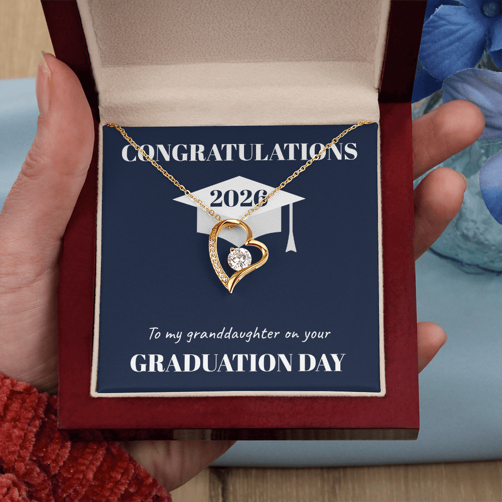 Graduation Day Forever Love Necklace (Granddaughter)