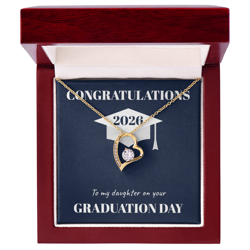 Graduation Day Forever Love Necklace (Daughter)
