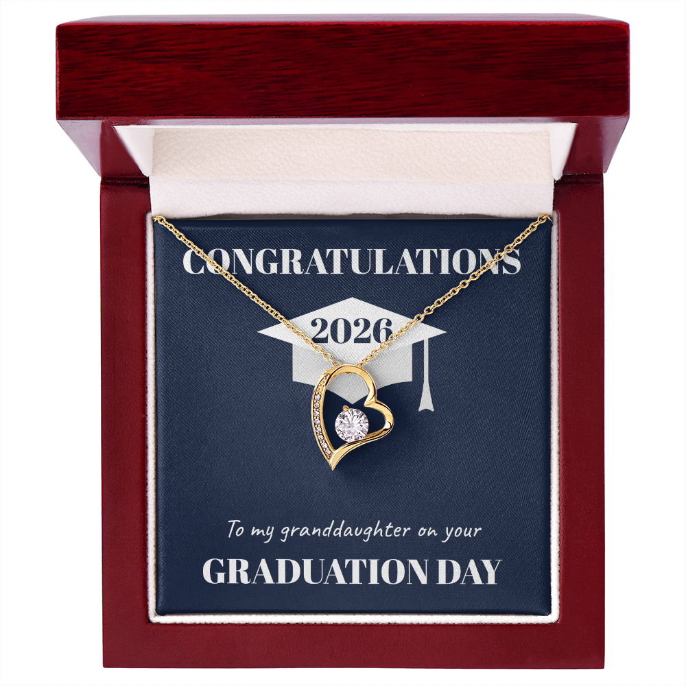 Graduation Day Forever Love Necklace (Granddaughter)