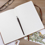 The "World's Best Mom" Graphic Leather Journal