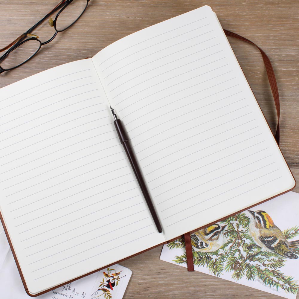 The "World's Best Mom" Graphic Leather Journal