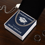 The "Class of 2026" Graduate Cuban Link Chain (Son)