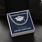 The "Class of 2026" Graduate Cuban Link Chain (Son)
