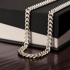 The "Class of 2026" Graduate Cuban Link Chain (Son)