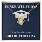 Graduation Day Love Knot Necklace (Daughter)