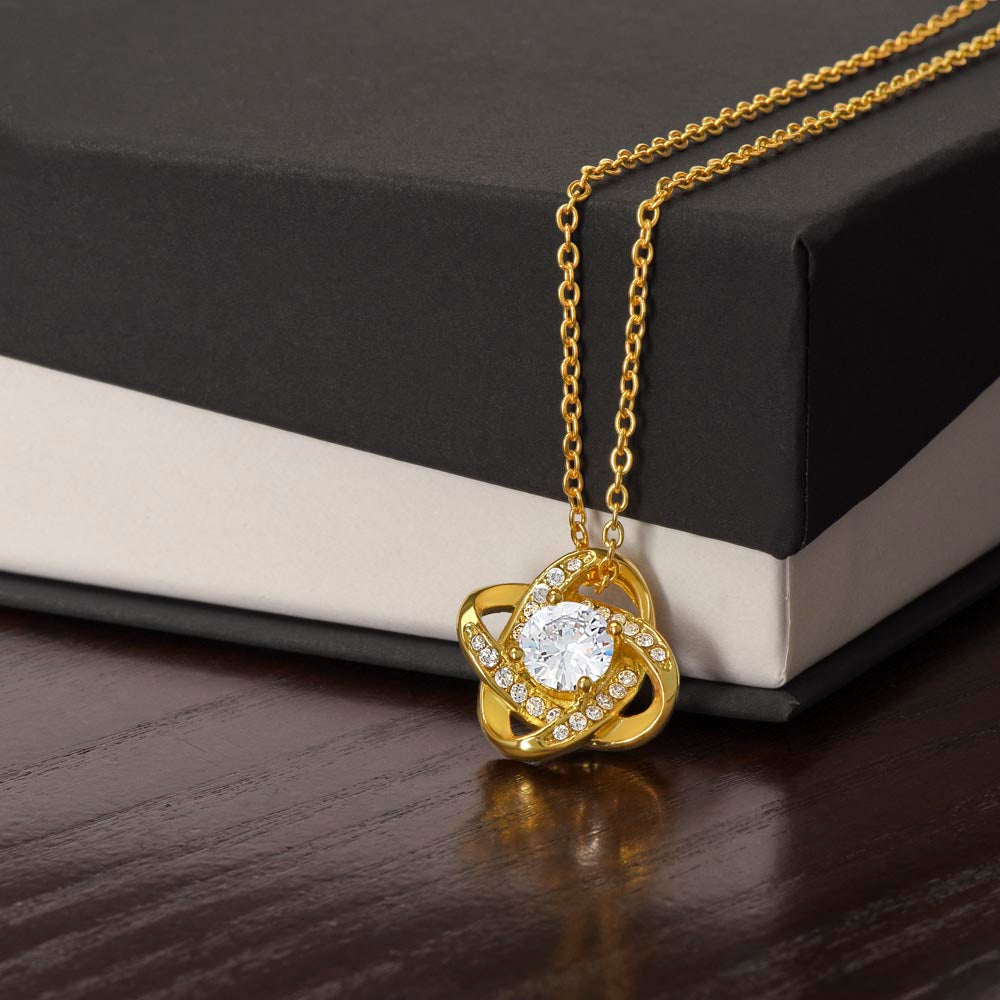 Graduation Day Love Knot Necklace (Granddaughter)