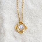Graduation Day Love Knot Necklace (Daughter)