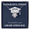 Graduation Day Love Knot Necklace (Daughter)