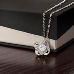 Graduation Day Love Knot Necklace (Granddaughter)