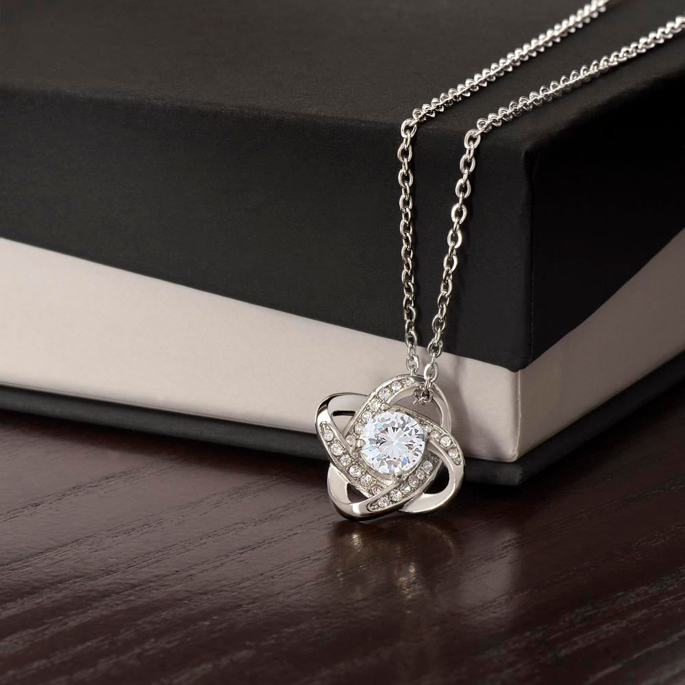 Graduation Day Love Knot Necklace (Granddaughter)