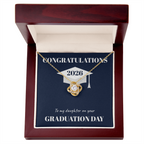 Graduation Day Love Knot Necklace (Daughter)