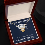 Graduation Day Love Knot Necklace (Granddaughter)