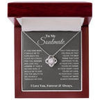 To My Soulmate - Love Knot Necklace