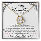 My Baby Girl - Forever Love Necklace