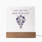 "Best Mom Ever" Forever Love Necklace