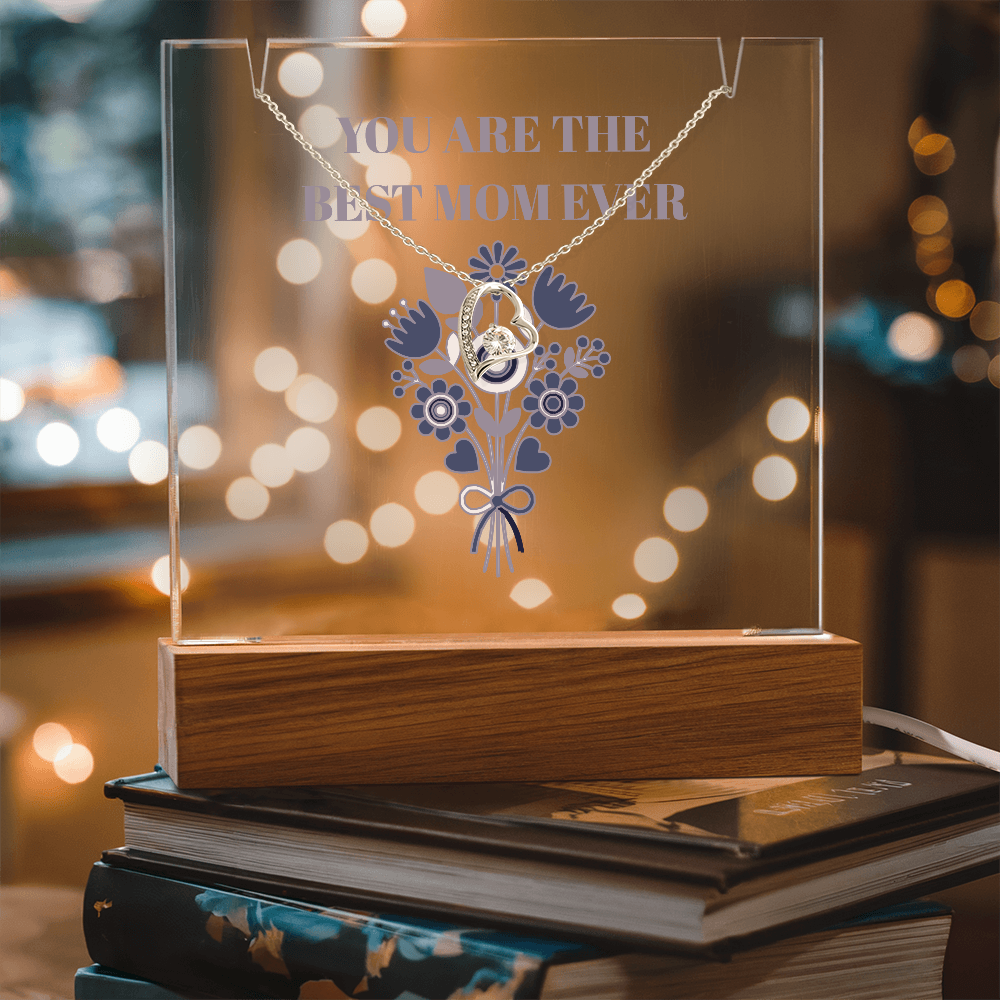 "Best Mom Ever" Fover Love Necklace