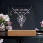 "Best Mom Ever" Forever Love Necklace