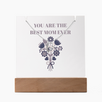 "Best Mom Ever" Forever Love Necklace