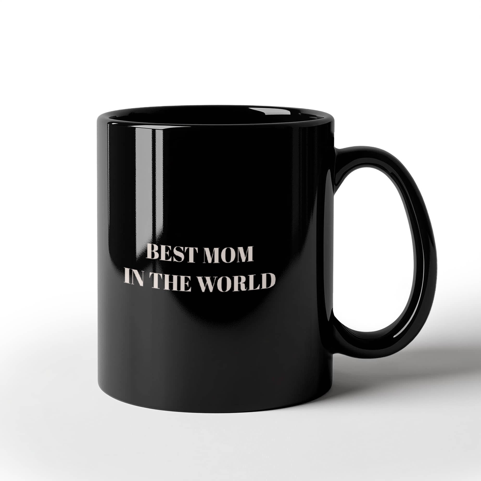 The "World's Best Mom" Floral Ceramic Mug