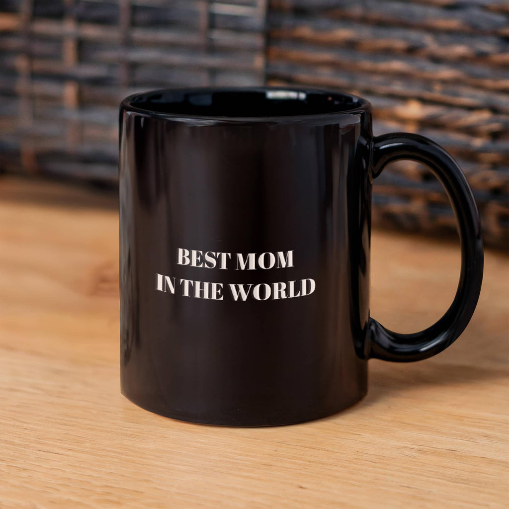 The "World's Best Mom" Floral Ceramic Mug