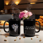 The "World's Best Mom" Floral Ceramic Mug