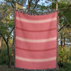 The Serenade Stripe Heirloom Woven Blanket