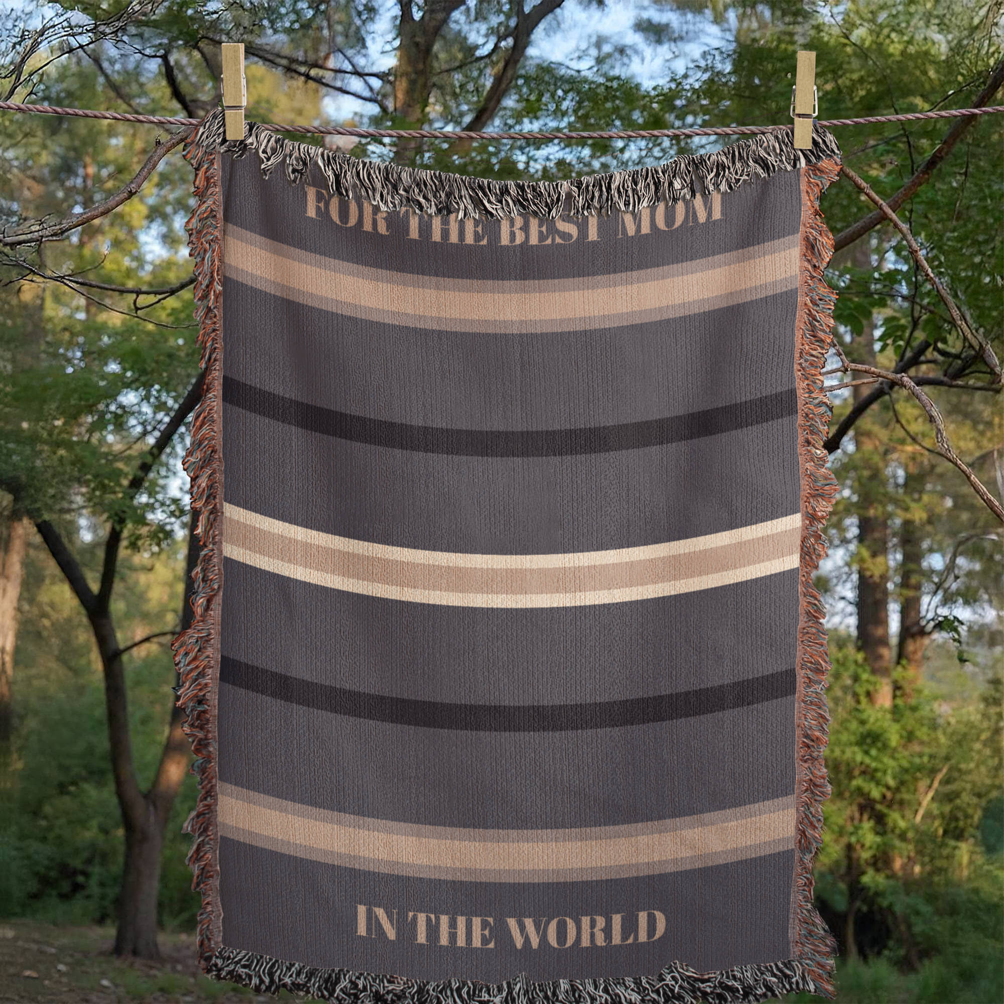 The "Infinite Bond" Heirloom Woven Blanket