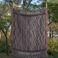 The Interwoven Bond Heirloom Woven Blanket