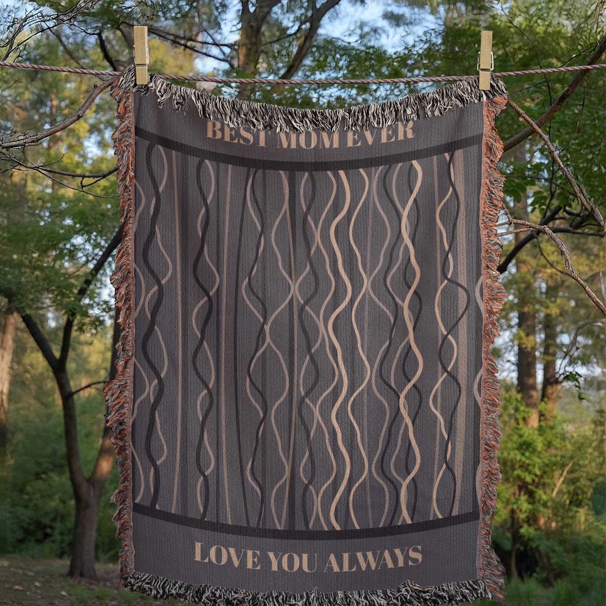 The Interwoven Bond Heirloom Woven Blanket