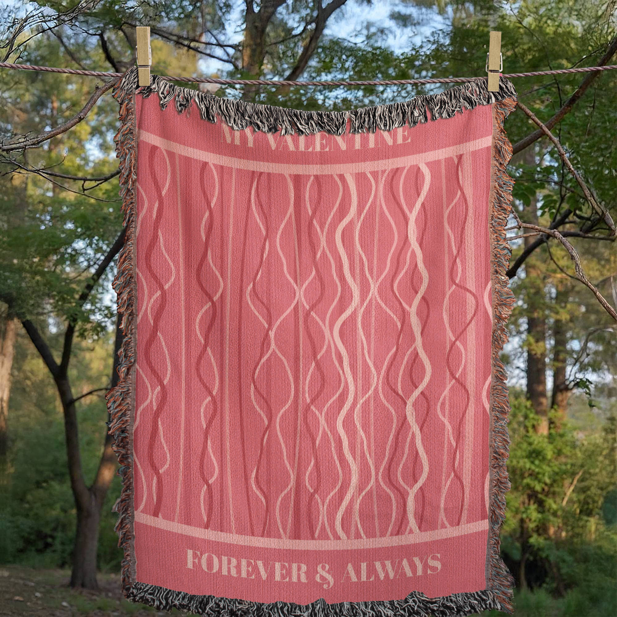 The Tangled in You Heirloom Woven Blanket