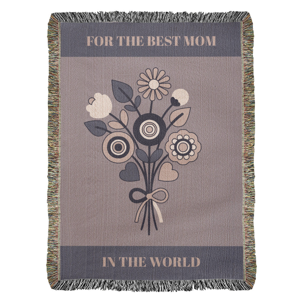 The "Everlasting Bouquet" Heirloom Woven Blanket