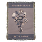 The "Everlasting Bouquet" Heirloom Woven Blanket