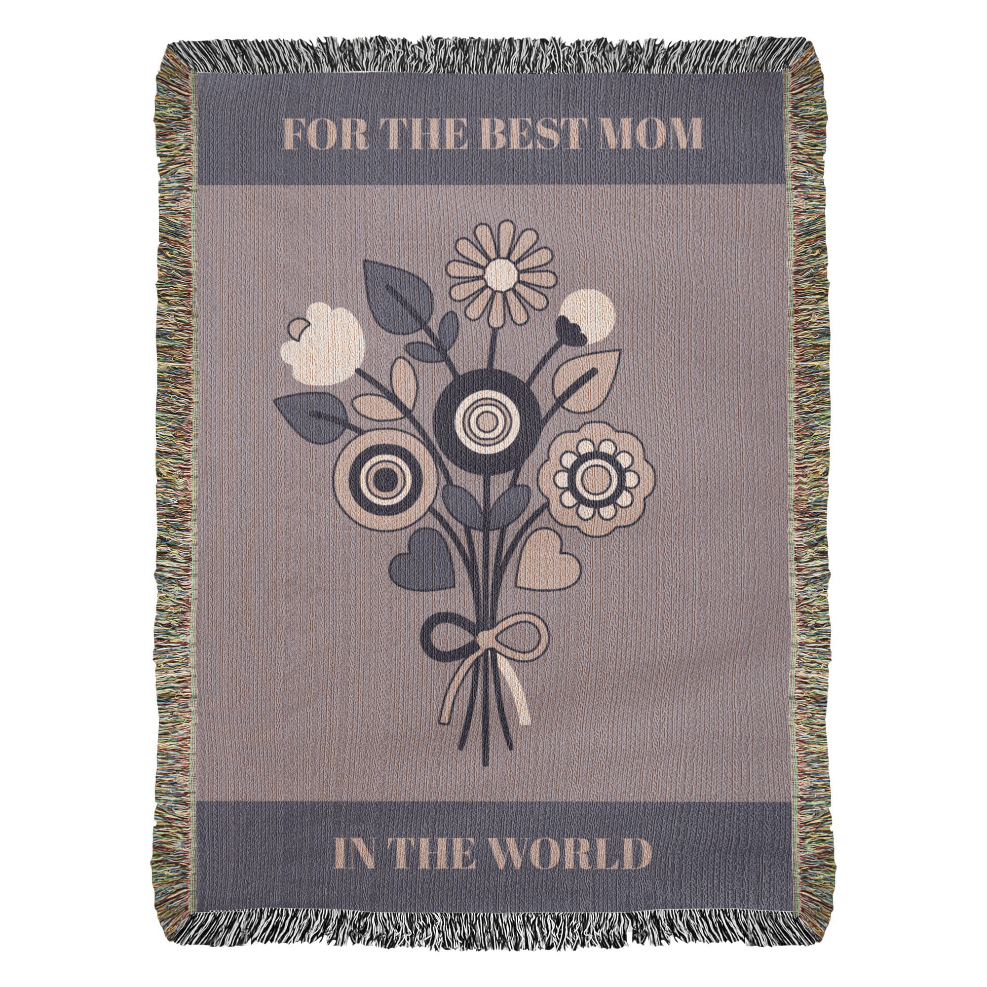 The "Everlasting Bouquet" Heirloom Woven Blanket