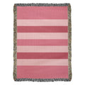 The Sweetheart Stripe Heirloom Woven Blanket