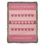 The Seamless Love Heirloom Woven Blanket