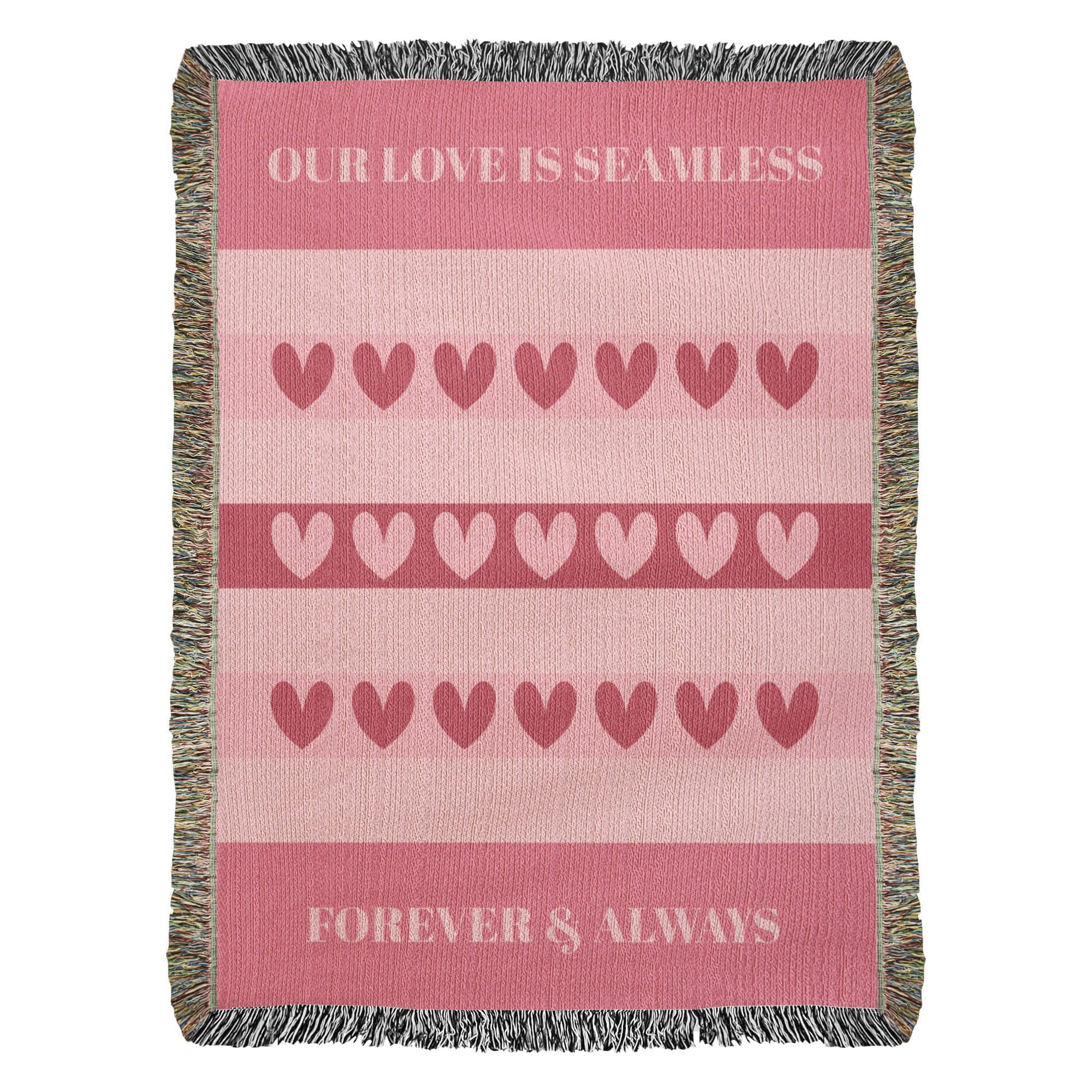 The Seamless Love Heirloom Woven Blanket