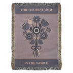 The "Forever Floral" Heirloom Woven Blanket