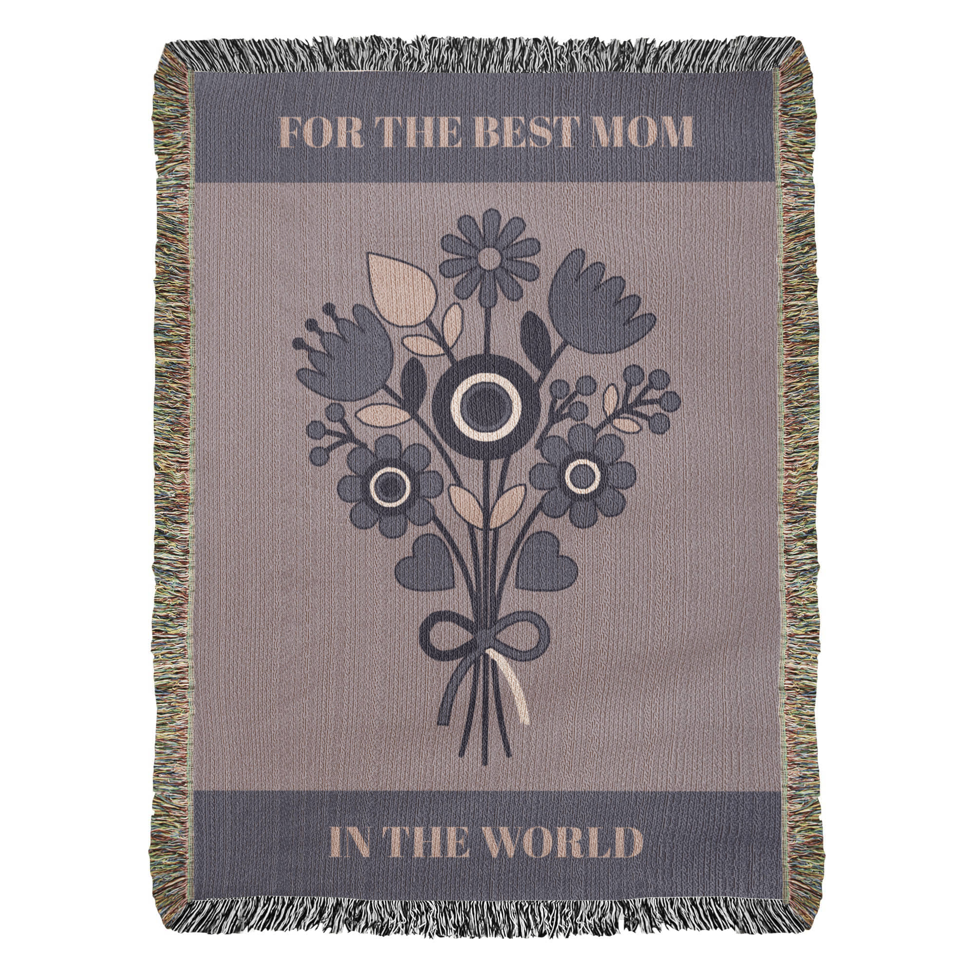 The "Forever Floral" Heirloom Woven Blanket