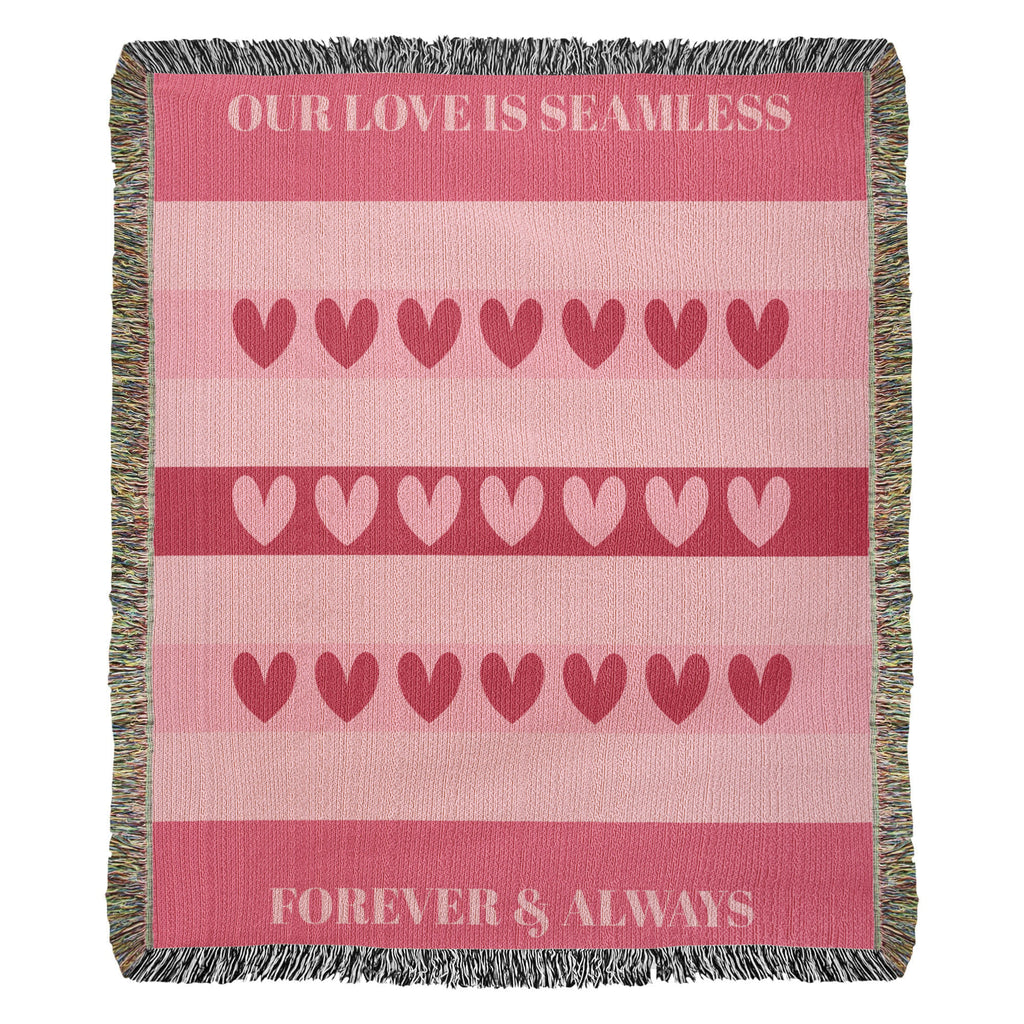 The Seamless Love Heirloom Woven Blanket