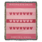 The Seamless Love Heirloom Woven Blanket