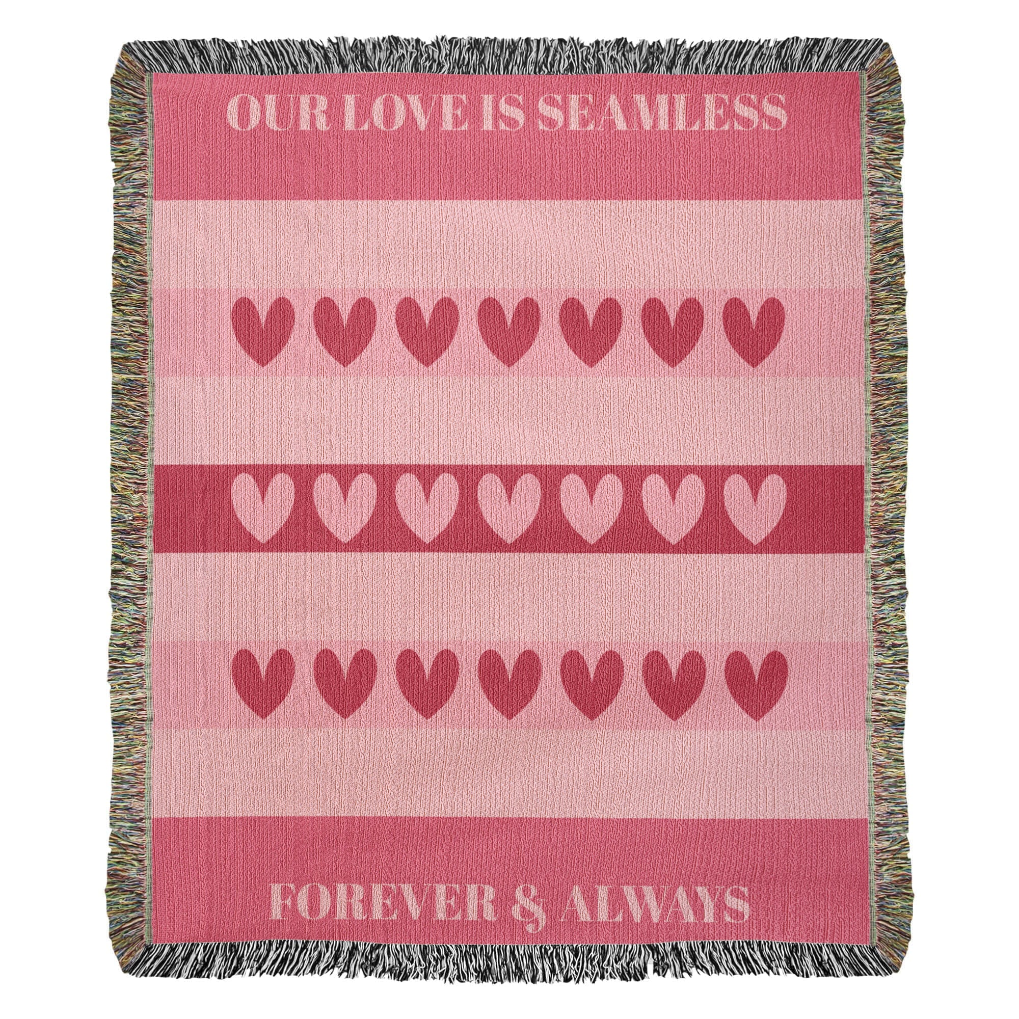 The Seamless Love Heirloom Woven Blanket