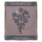 The "Forever Floral" Heirloom Woven Blanket