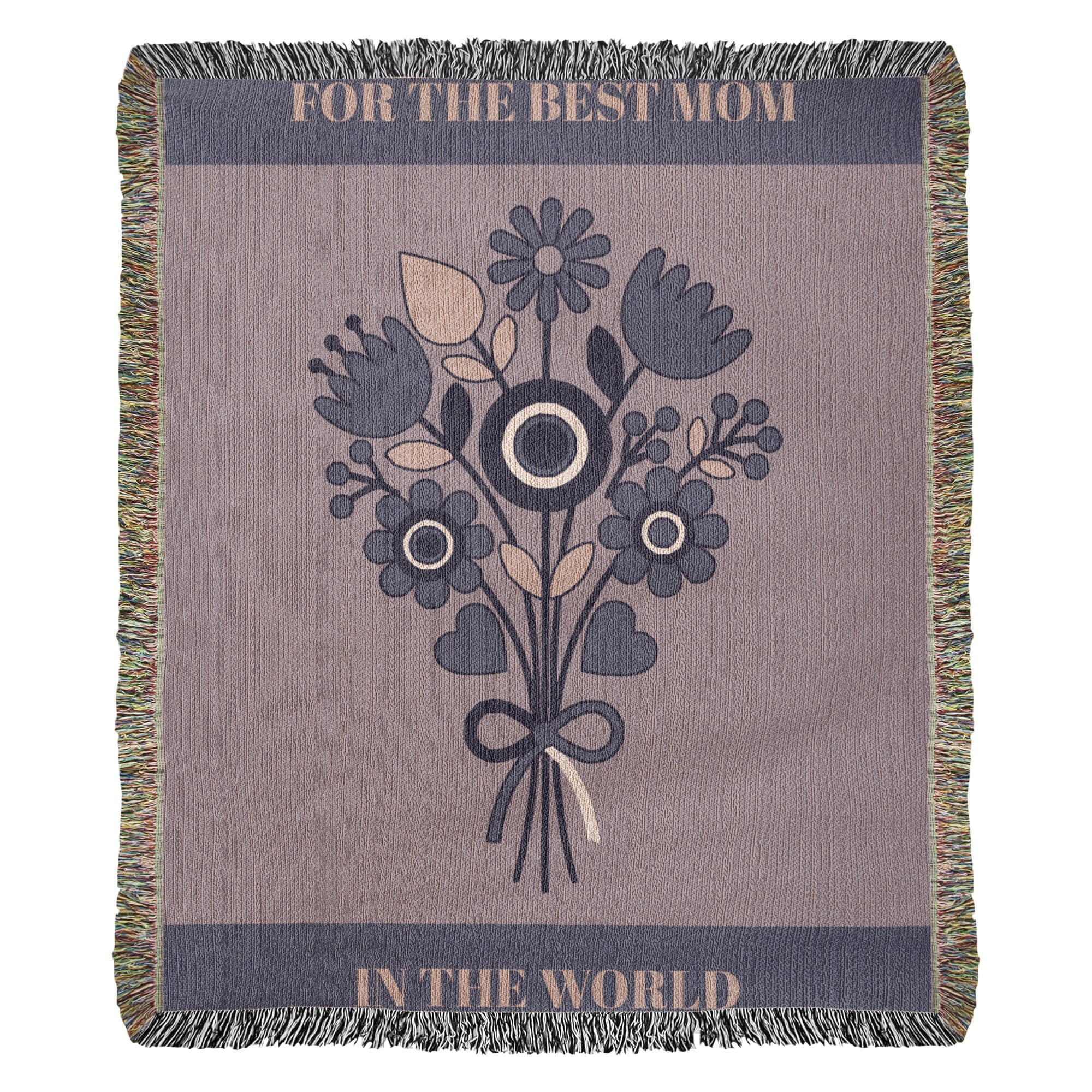 The "Forever Floral" Heirloom Woven Blanket