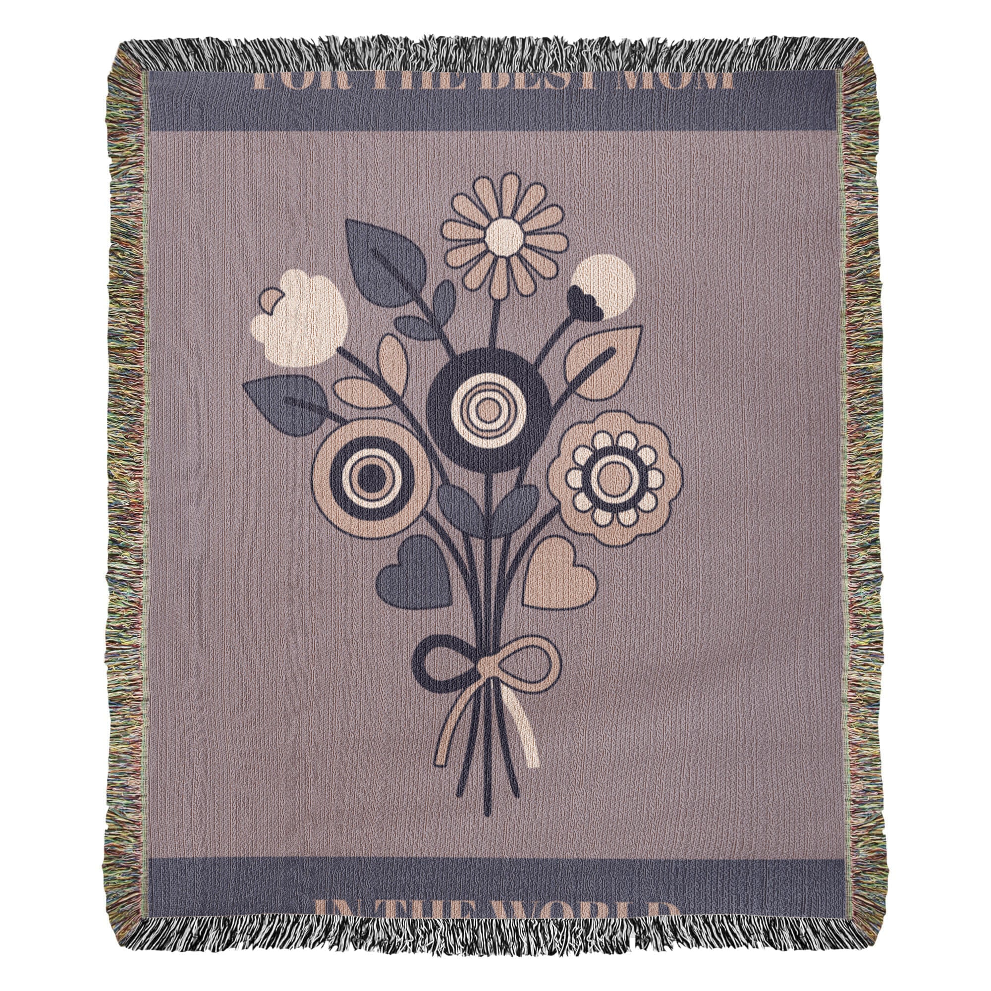 The "Everlasting Bouquet" Heirloom Woven Blanket