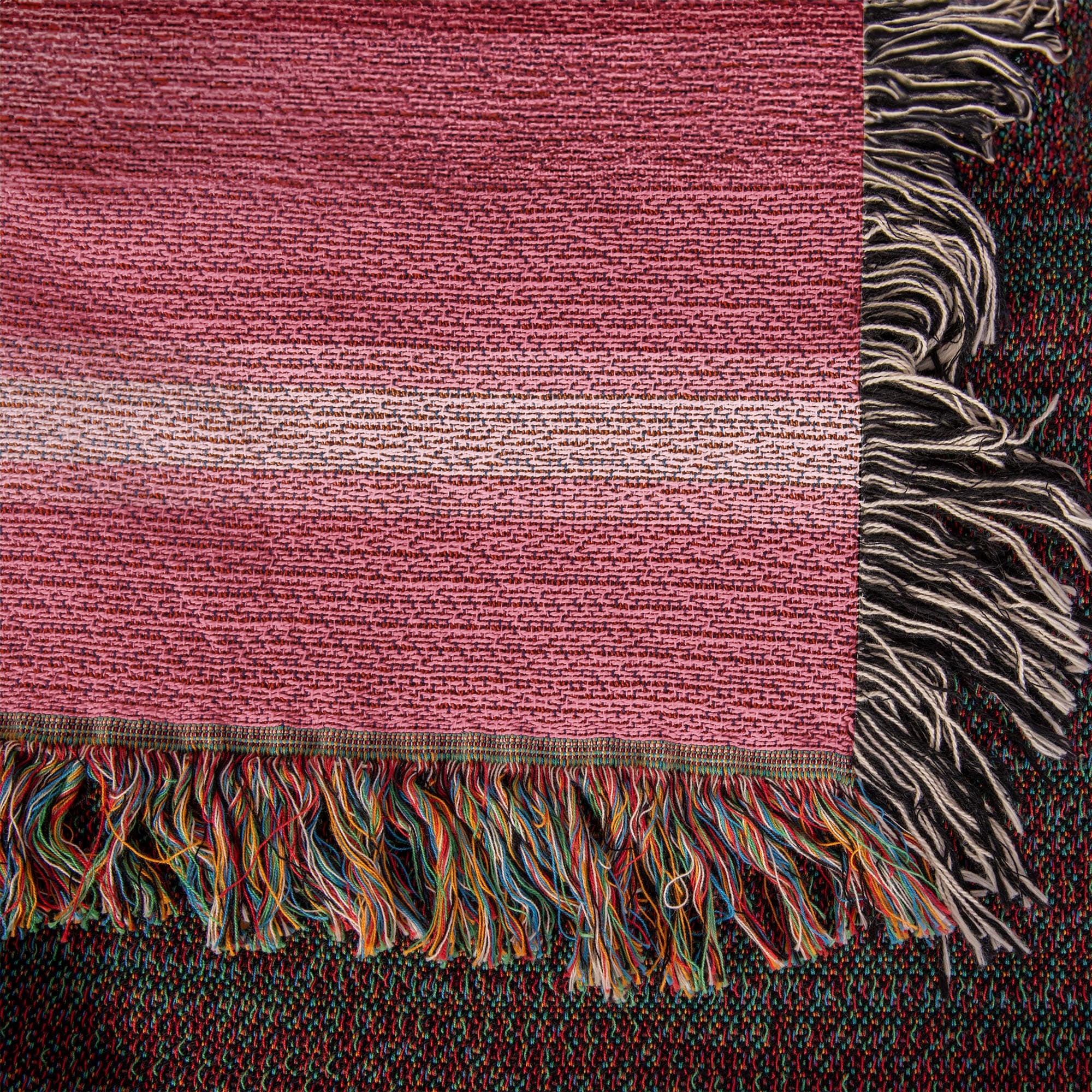 The Serenade Stripe Heirloom Woven Blanket