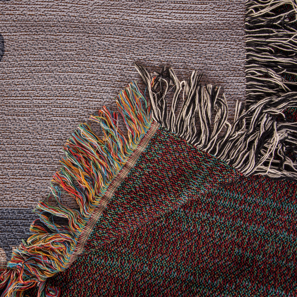 The "Forever Floral" Heirloom Woven Blanket